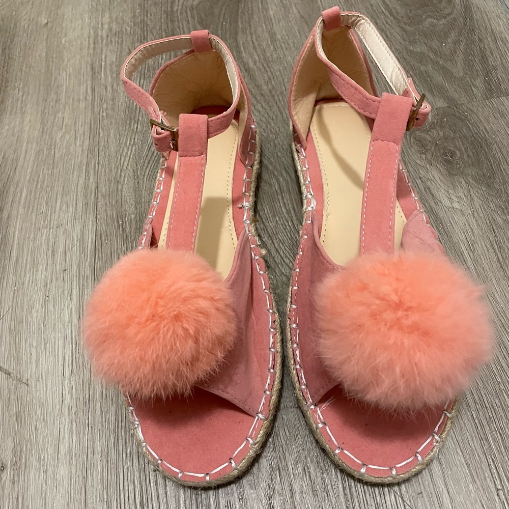 Woman Suede Espadrille Sandals
